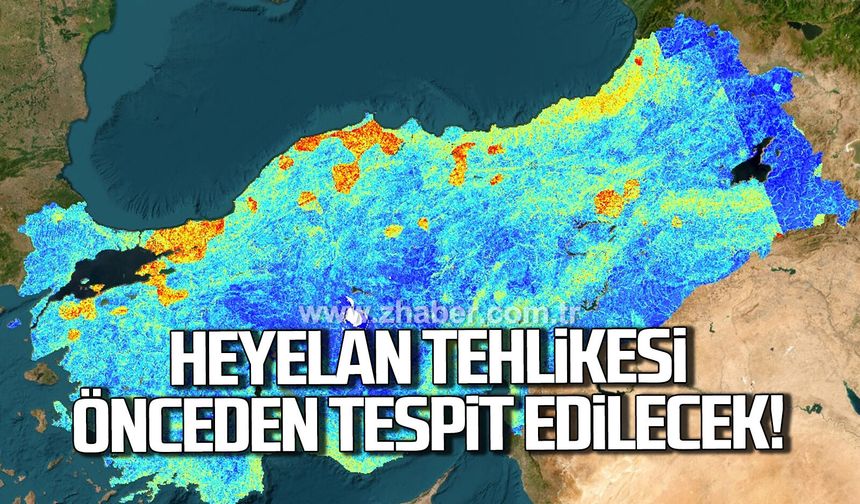 BEUN’de heyelan haritasına hava tahmini entegre edildi