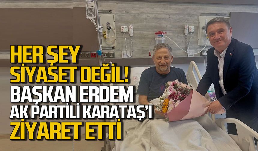 Tahsin Erdem hem CHP’lilere, hem de AK Partililere siyaset dersi verdi