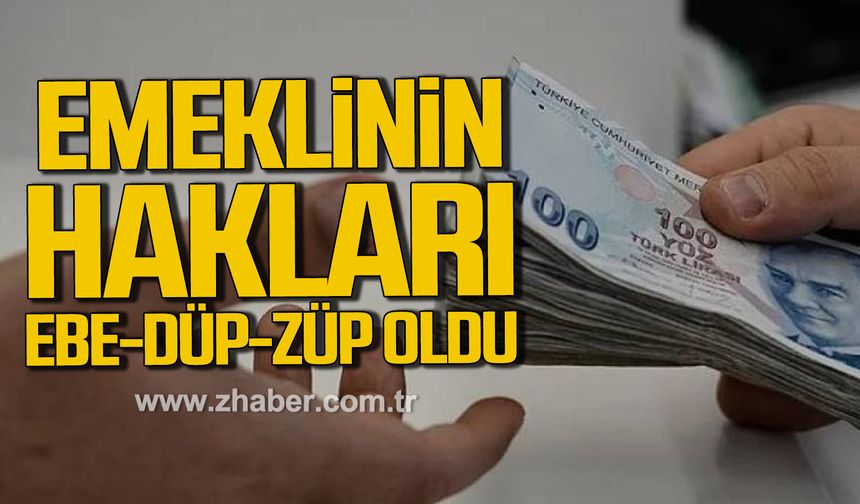 Adnan Küçükvar; "Emeklinin hakları ebe-düp-züp oldu"