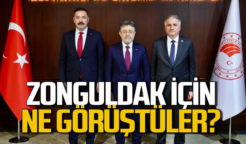 Bakan İbrahim Yumaklı, Saffet Bozkurt ve Mustafa Çağlayan’ı ağırladı