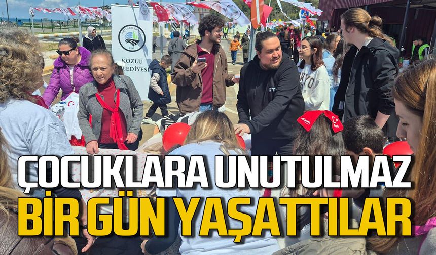 MuÇoDer çocuklara unutulmaz bir gün yaşattı