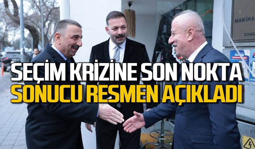 Necdet Karaveli büyük kaos yaşanan seçimin resmi sonuçlarını açıkladı