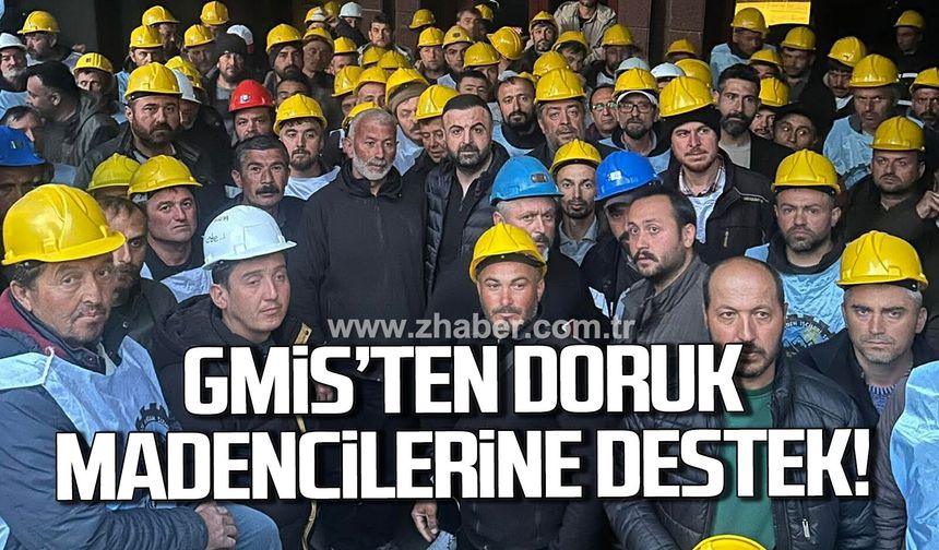 GMİS’ten Doruk Madencilerine dayanışma desteği