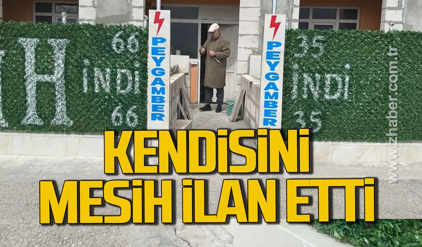 Karabük'te kendisini "Mesih" ilan eden kişinin yazıları kaldırıldı