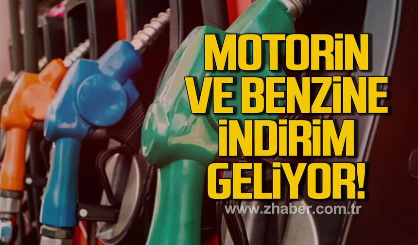 Motorin ve benzine indirim geliyor