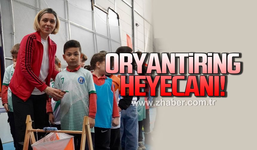 Çaycuma’da oryantiring heyecanı
