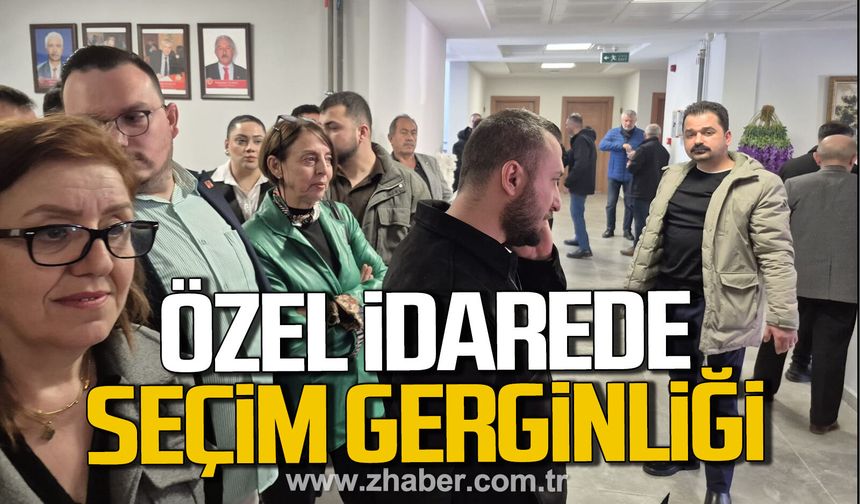 Zonguldak İl Özel İdaresi’nde seçim gerginliği