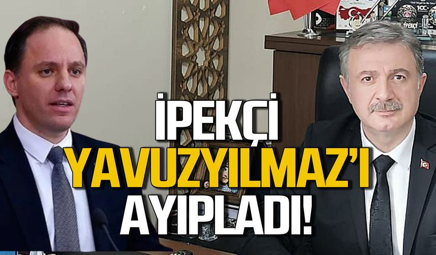 MHP'li Çağatay İpekçi CHP'li Deniz Yavuzyılmaz’ı ayıpladı!
