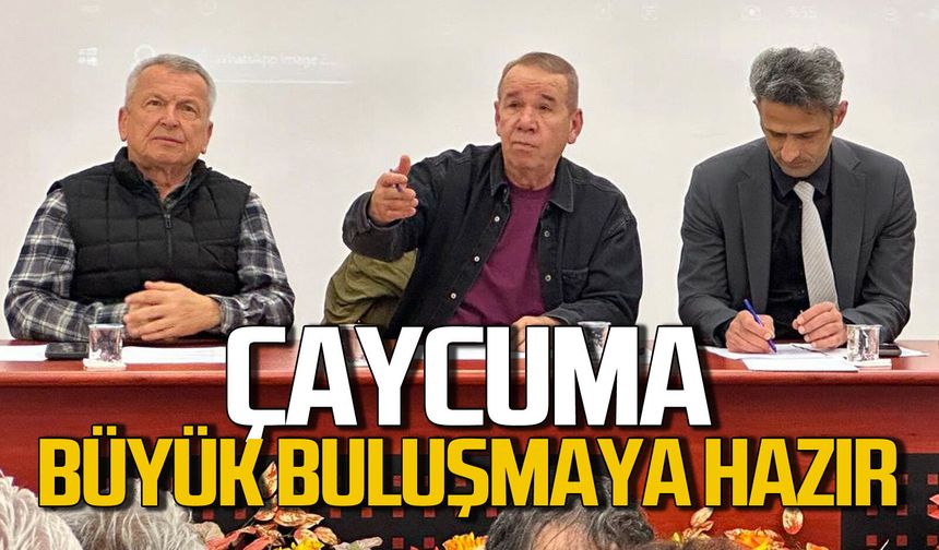 Çaycuma büyük buluşmaya hazırlanıyor