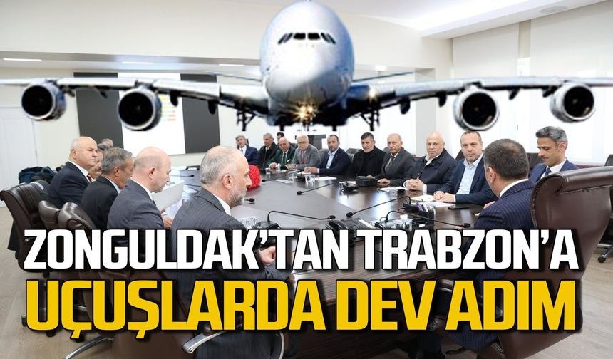 Zonguldak’tan Trabzon’a uçuşlarda dev adım: Her an uçabiliriz