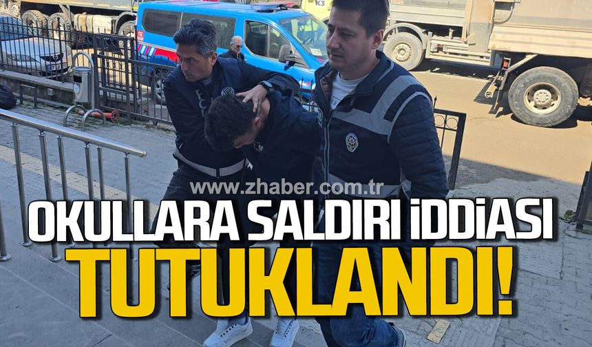 Ereğli'de okullarda eylem iddiası soruşturmasında şahıs tutuklandı