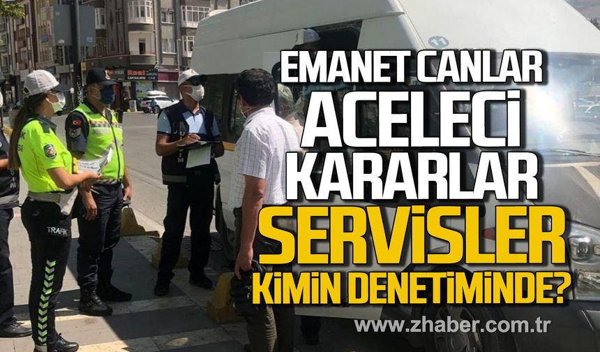 Emanet Canlar, Aceleci̇ Kararlar: Servi̇sler Ki̇mi̇n Deneti̇minde?