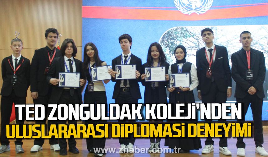 TED Zonguldak Koleji’nden Uluslararası Diplomasi Deneyimi: ZTMUN’26 Başarıyla Tamamlandı