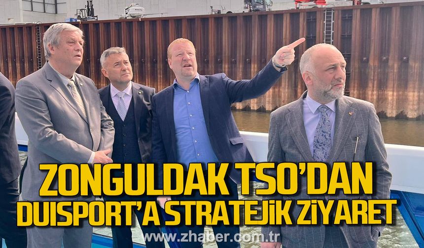 Zonguldak TSO'dan Duısport'a stratejik ziyaret.