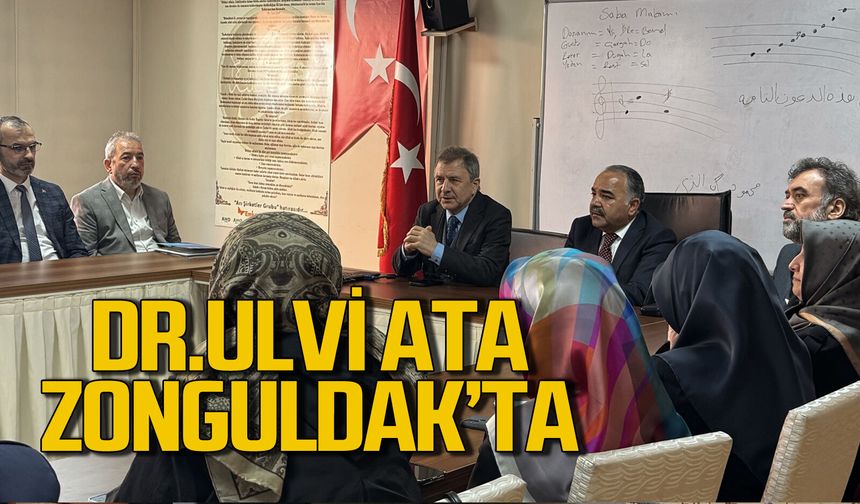 Dr. Ulvi Ata Zonguldak’ta toplantı ve sohbetlere katıldı