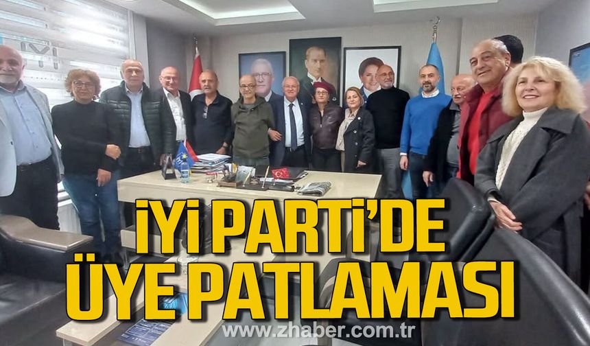 İYİ Parti Zonguldak’ta ‘Üye Patlaması’ yaşıyor. Teşkilat Sahaya İndi, Katılımlar Katlandı.