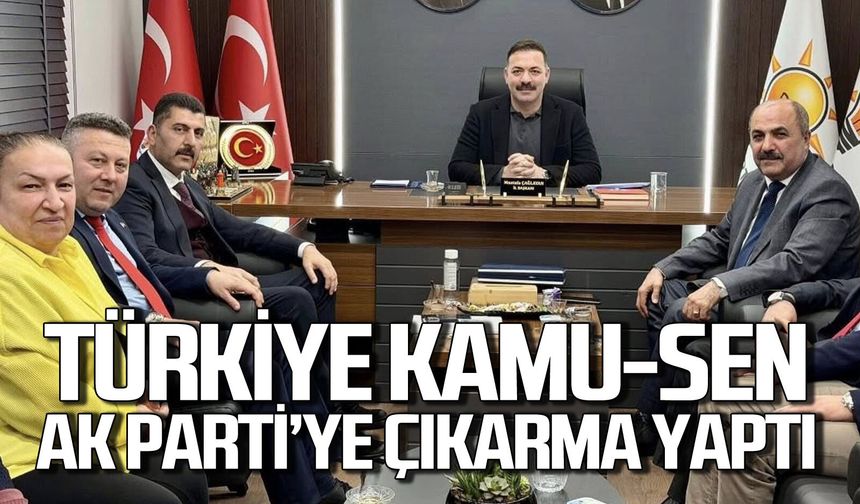 Türkiye Kamu-Sen AK Parti’ye çıkarma yaptı