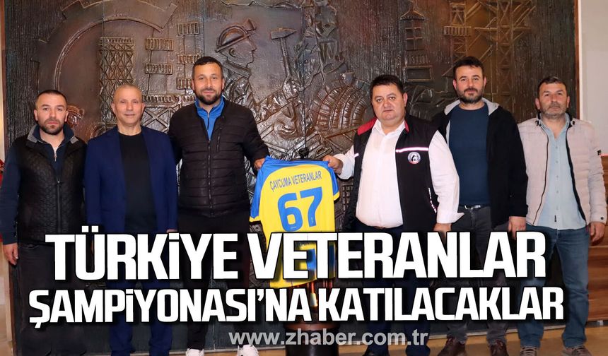 Türkiye Veteranlar Futbol Şampiyonası’na katılacaklar.