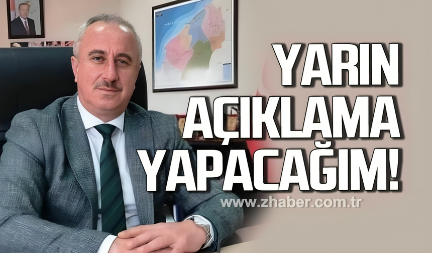 Necdet Karaveli; 'Yarın açıklama yapacağım'