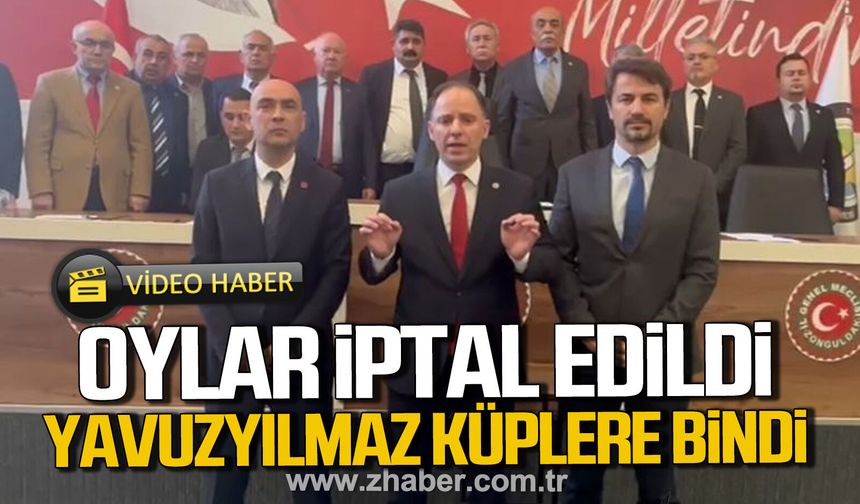 İl Genel Meclisi başkanlık seçiminde oylar iptal edildi. Deniz Yavuzyılmaz küplere bindi.