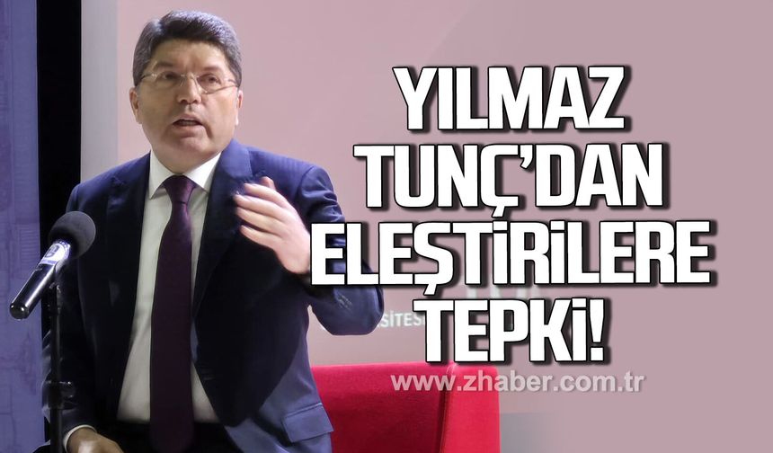 Eski Adalet Bakanı Yılmaz Tunç'tan yargı eleştirilerine tepki