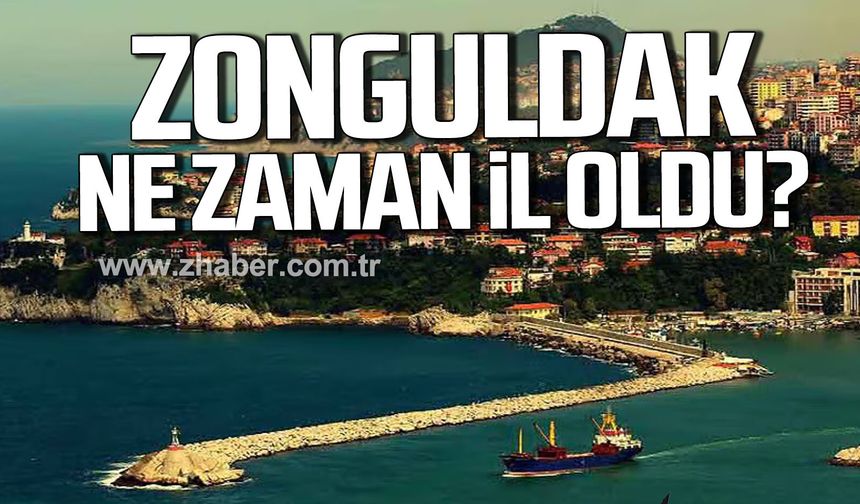 Hayati Yılmaz yazdı. Zonguldak ne zaman il oldu?