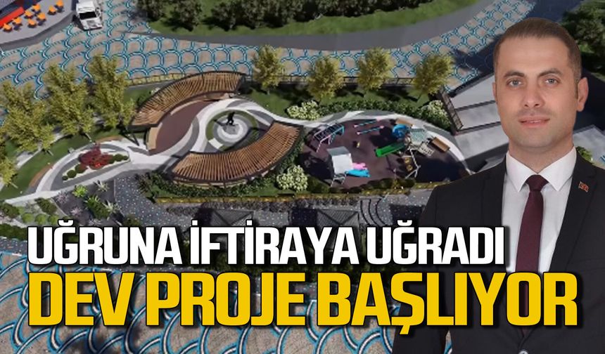 Ümit Uzun uğruna iftiraya uğradı, ifade verdi: Kent meydanı projesi başlıyor