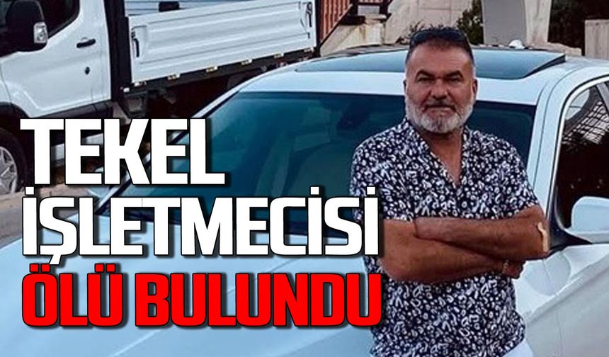 Tekel bayi işletmecisi evinde ölü bulundu