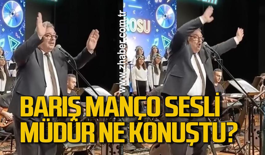 Barış Manço'ya benzeyen sesiyle sosyal medyayı sallayan okul müdürü konuştu
