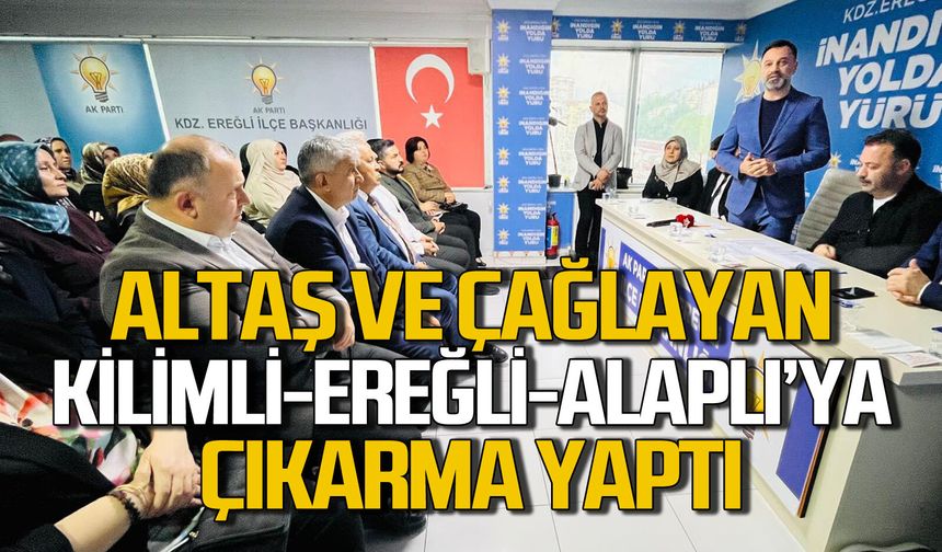 AK Parti’den Kilimli-Alaplı-Ereğli çıkarması