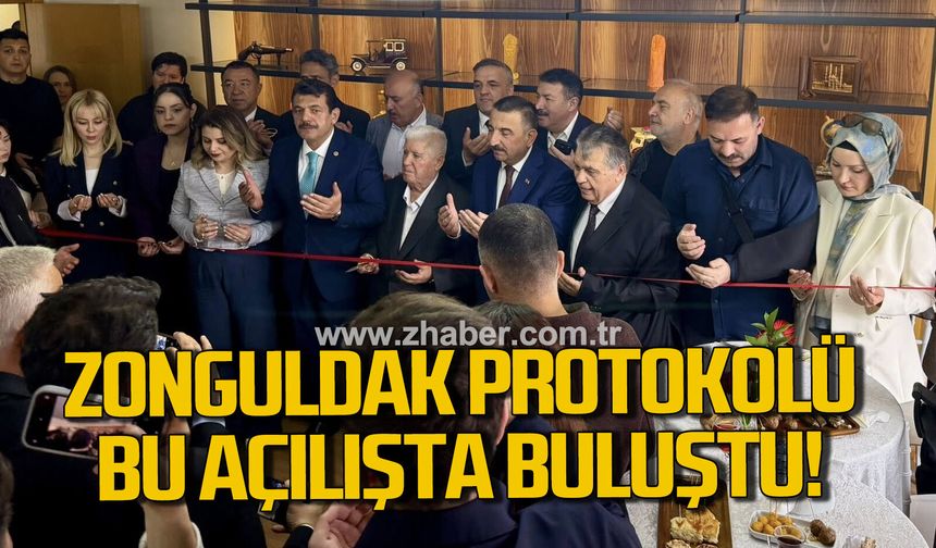 Zonguldak Protokolü İstanbul’daki hukuk ofisinnin açılışında buluştu