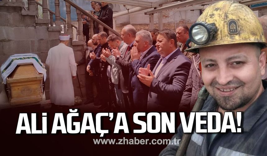Madenci Ali Ağaç son yolculuğuna uğurlandı