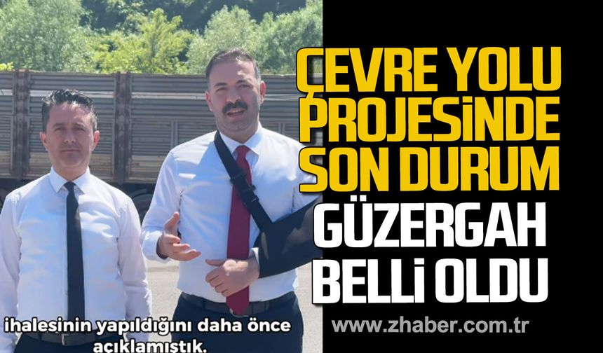 Zonguldak Çevre Yolu Projesi’nde son durum. Güzergah belli oldu.