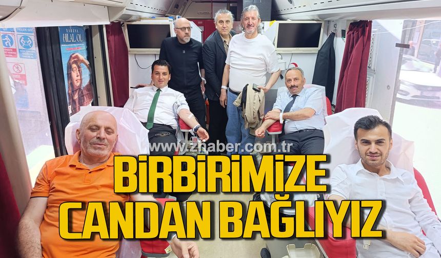Zonguldak Gazeteciler Cemiyeti'nden örnek farkındalık 'Birbirimize candan bağlıyız"