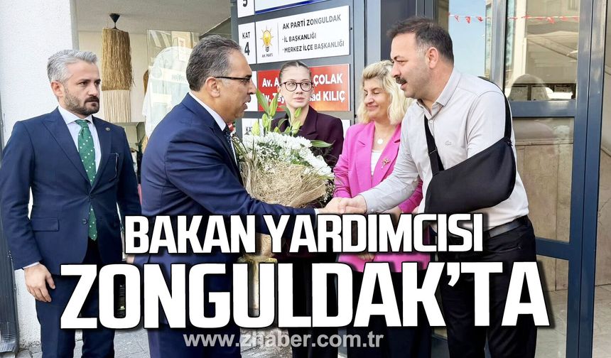 Tarım ve Orman Bakan Yardımcısı Prof. Dr. Ahmet Gümen, Zonguldak'ta.