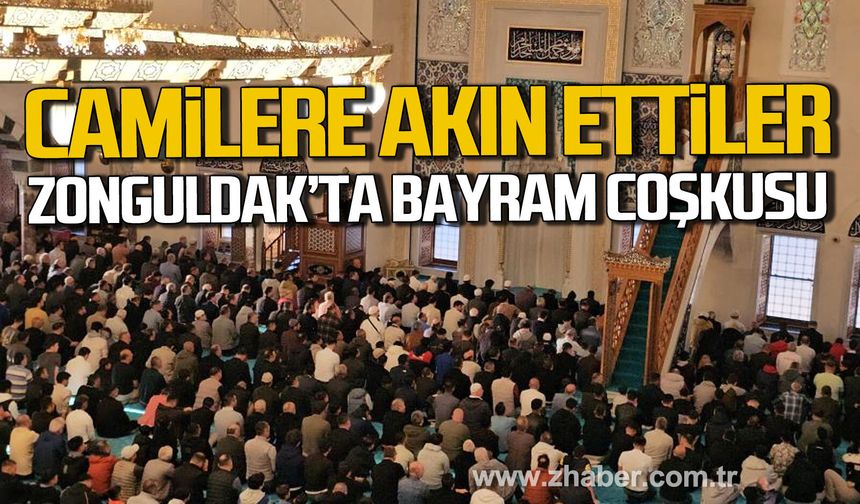 Zonguldak'ta Kurban Bayramı namazı kılındı.