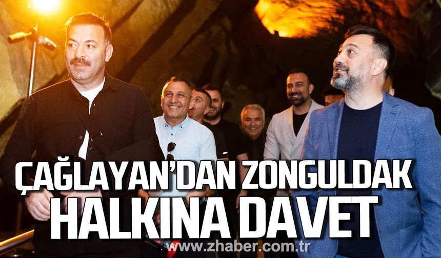 Mustafa Çağlayan'dan Zonguldak halkına davet.