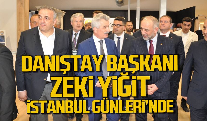Danıştay Başkanı Zeki Yiğit, 5. Zonguldak Günleri’ni ziyaret etti