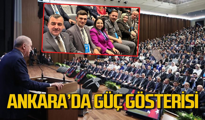 AK Parti Zonguldak heyeti Başkent’te Cumhurbaşkanını dinledi