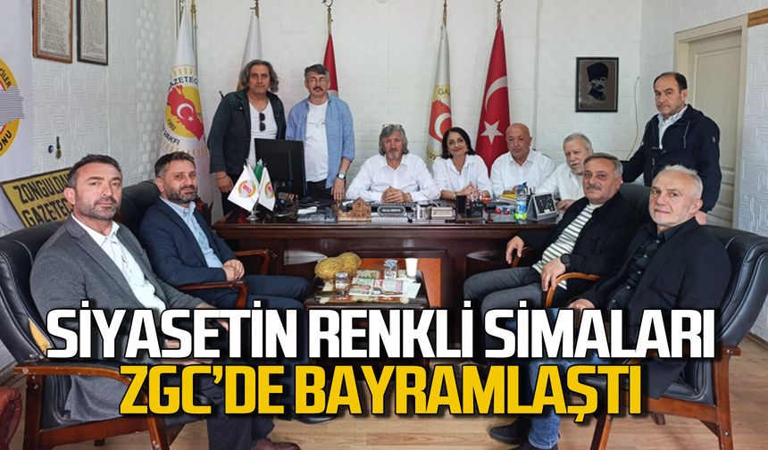 Zonguldak siyasetinin farklı renkleri ZGC’de bayramlaşmada buluştu