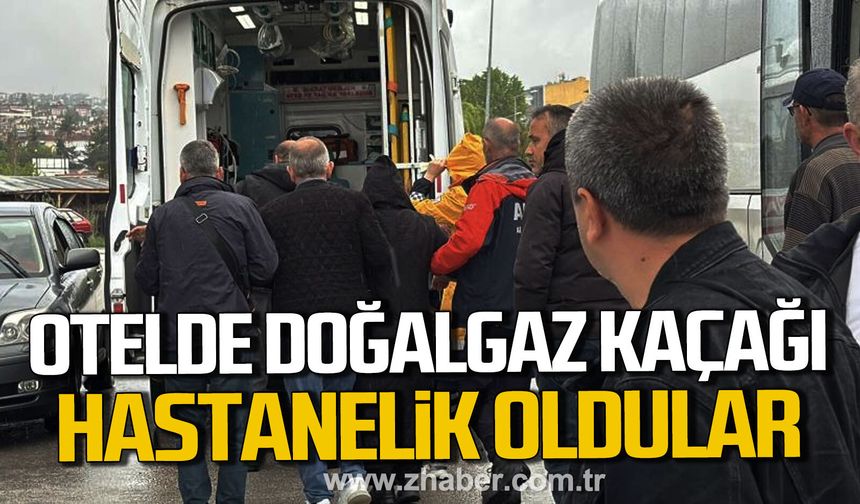 Karabük’te otelde doğalgaz kaçağı. Çok sayıda kişi hastaneye kaldırıldı.