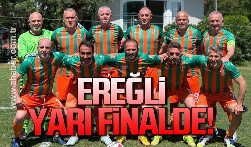 Namağlup grubu lider tamamladı. Ereğli yarı finalde