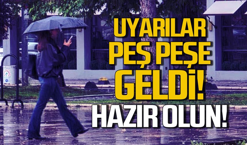 Batı Karadeniz için uyarılar peş peşe geldi...