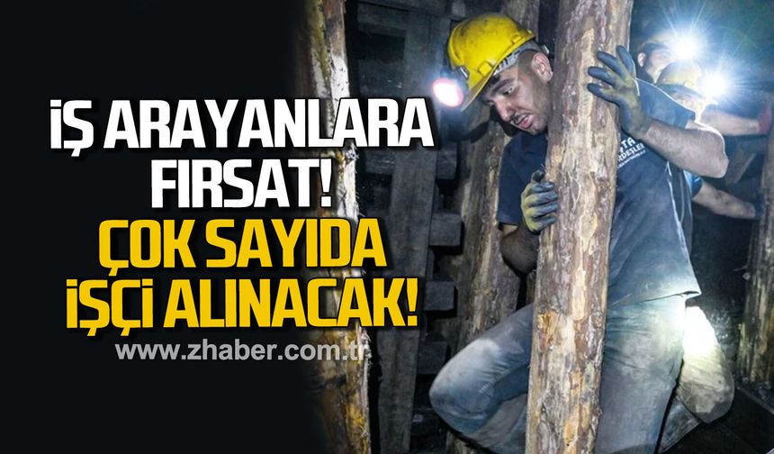 Zafer Maden çok sayıda işçi alacak