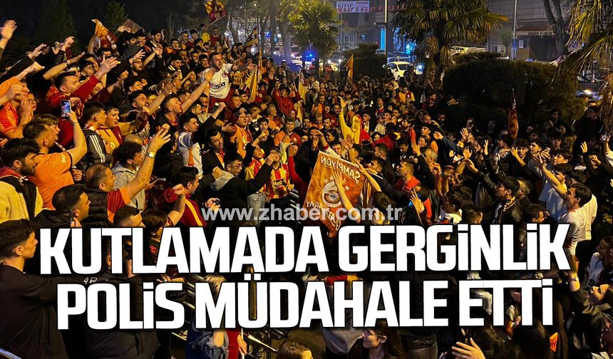 Zonguldak’ta Galatasaray Coşkusu: Kutlamada gerginlik