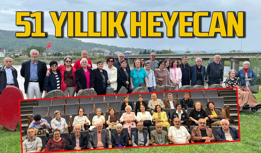 51 yıl sonra aynı heyecanı yaşadılar