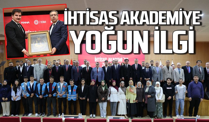 Zonguldak’ta “İhtisas Akademi” programına yoğun ilgi