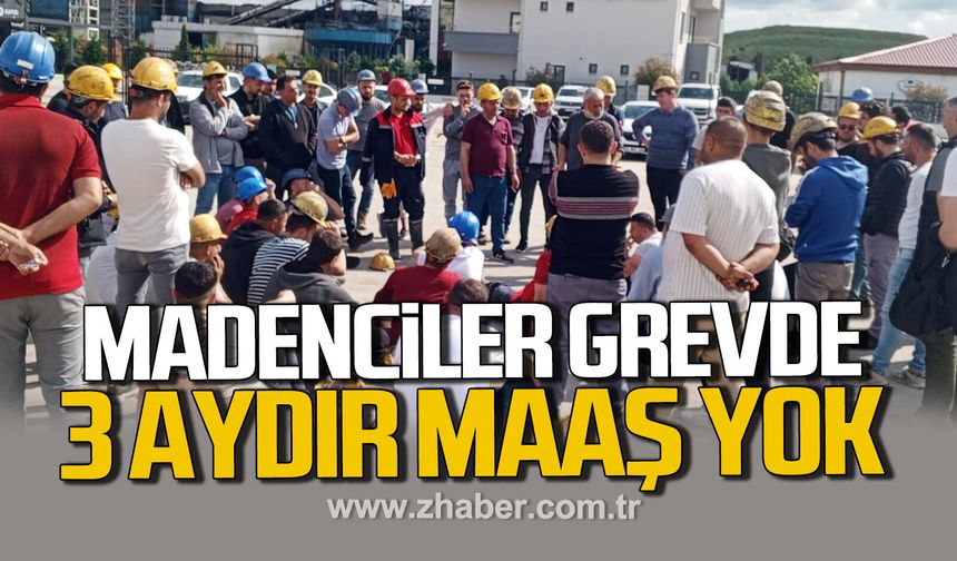 Uzunköprü’de maden ocağında hak arayışı."Üç aydır maaş yok”
