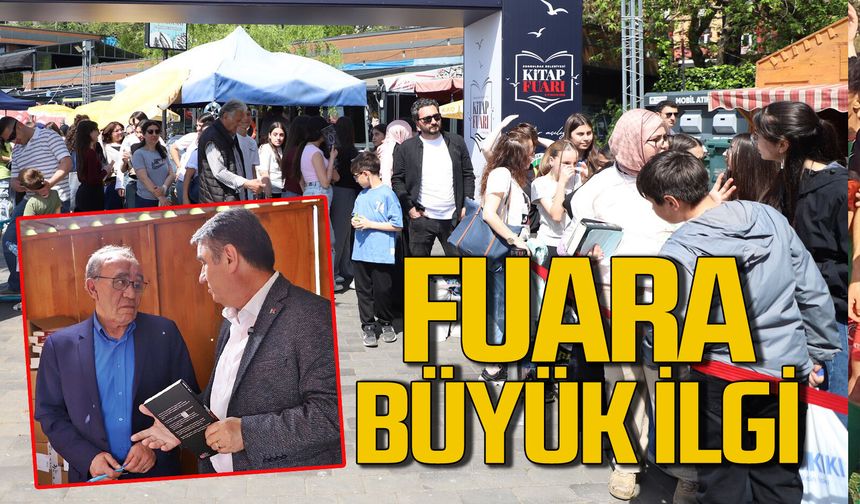 Zonguldak Kitap Fuarı’nda yoğun ilgi: Fikret Bila ve ünlü yazarlar renk kattı