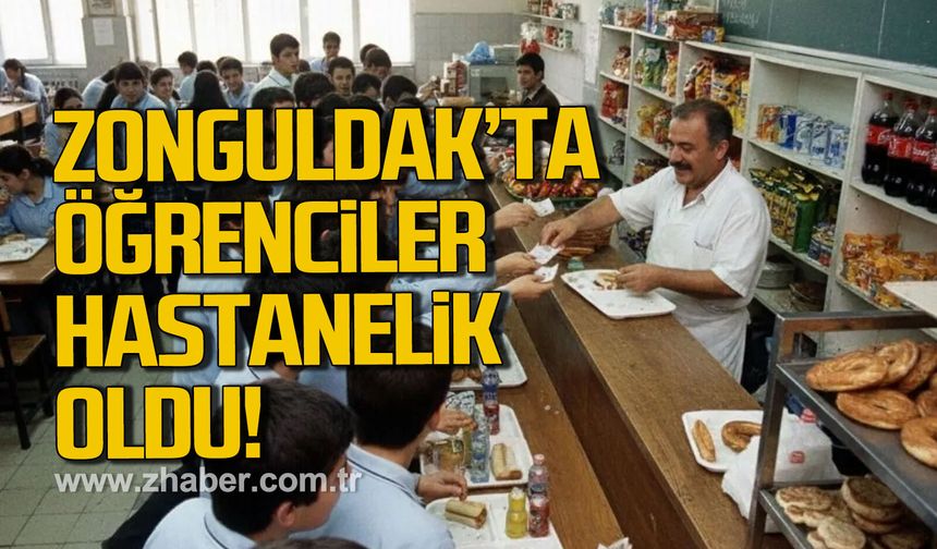 Zonguldak’ta ortaokulda gıda zehirlenmesi iddiası. Öğrenciler hastanelik oldu